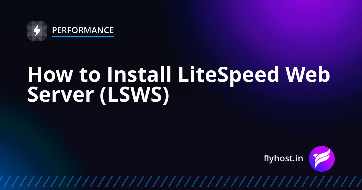 How to Install LiteSpeed Web Server (LSWS) on cPanel/WHM